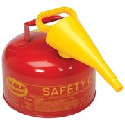 Eagle Mfg Eagle Ul-25-FS Type 1 Safety Can, 2.5 Gallon with Funnel, Red UI25FS